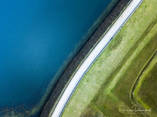 Duo Abstract - Aerial Artwork