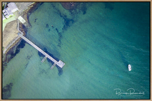 Seaside Serenity Mt Eliza - Aerial Artwork