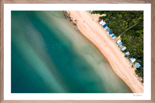 Bay Bliss - Aerial Artwork - Mills Beach - Mornington Peninsula