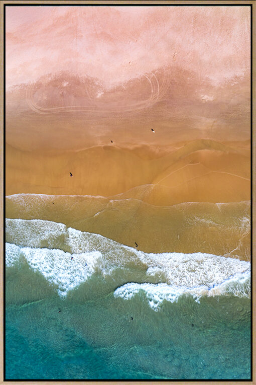 Sea Elements, Aerial Artwork, Brian Randall, Surf Beach, Victoria.